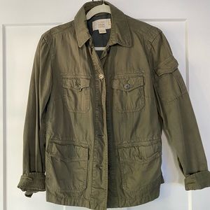 JCrew twill chino jacket